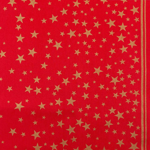 Скатерть новогодняя «Этель» Gold stars 149×220+/- 3 см, 100% хлопок, 190 г/м²
