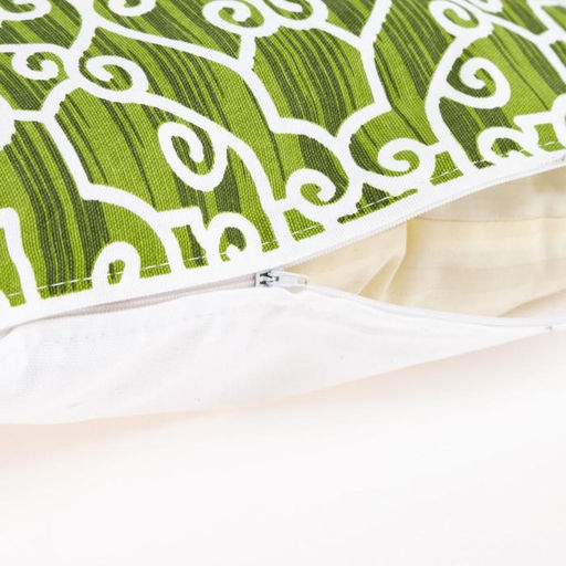 Наволочка декоративная 40х40 см, Pattern green, 100% хлопок - Этель фото 4