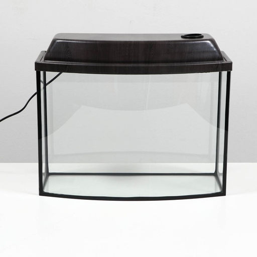 Аквариум Телевизор с крышкой, 30 литров, 46 х 20 х 33/38 см, венге - Пижон фото 7