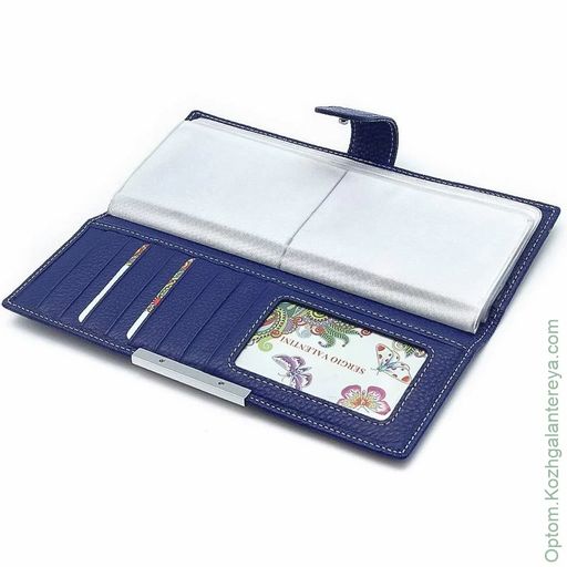 Женская кожаная визитница Sergio Valentini СВ 8069-075/2  фото 6