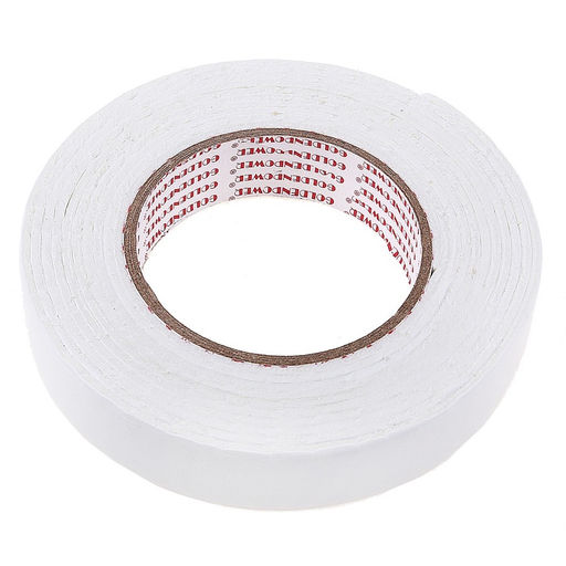 Цена за 12 шт. Клейкая лента двусторонняя, на вспененной основе, 25 мм × 4 м