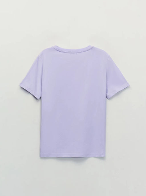 Футболка из хлопка с принтом / Zarina  фото 8