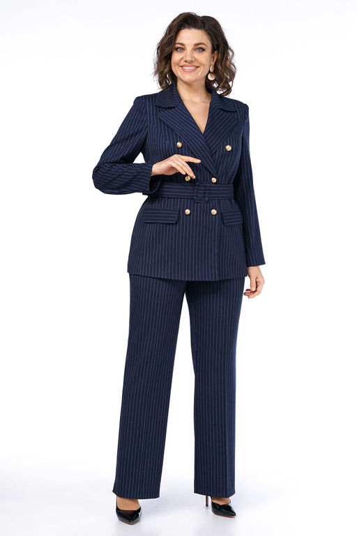 Костюм ALANI 2486 синия полоска