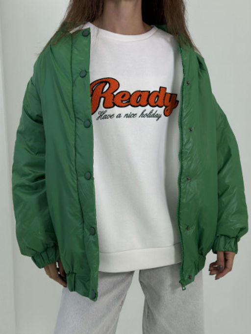 Свитшот Неле (белый) Турция - Nadi bordo фото 7