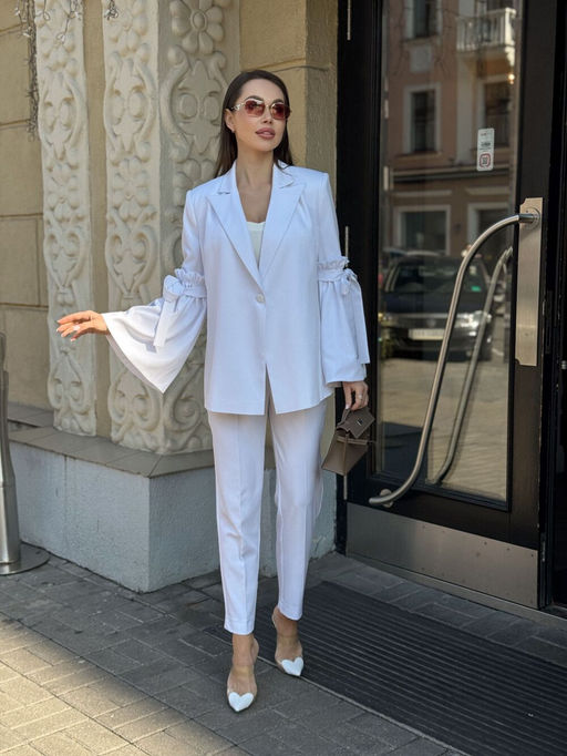 Жакет AURA 1132-176 белый