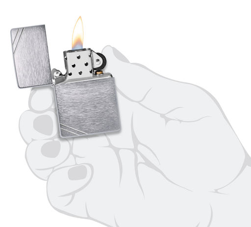 Зажигалка ZIPPO Винтаж серия 1937 года | Vintage Series 1937 с полосками 230