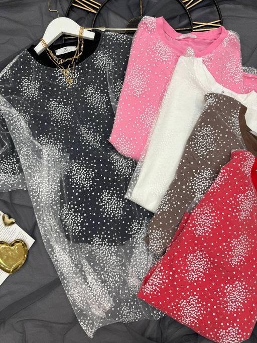 Футболка с фатином - Ksa фото 4