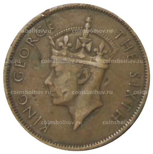 1 цент 1951 года Британский Гондурас