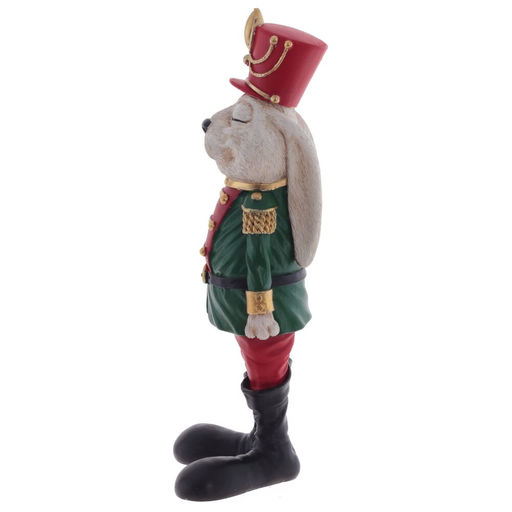Фигурка декоративная "Солдатик-зайка" (блок из 2шт), L8 W6,5 H21,5 см