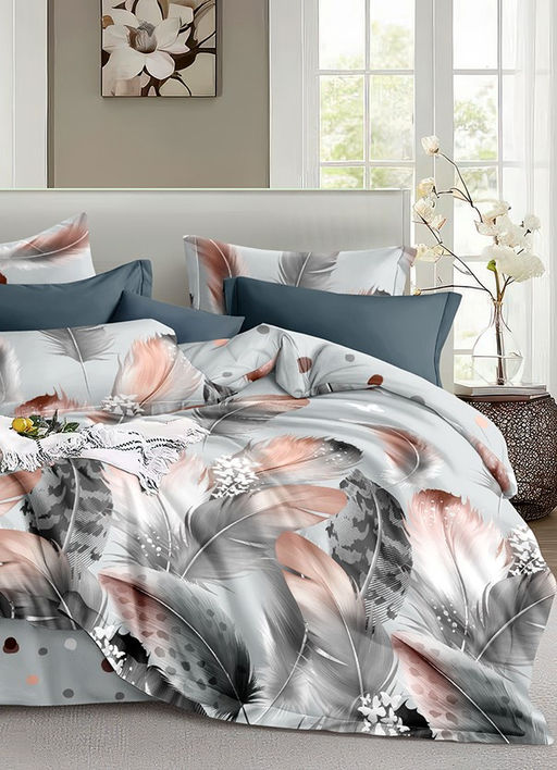 Постельное белье поплин люкс - Легкость Евро (нав.70х70)