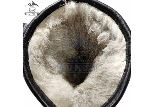 Монголки высокие черные, литая подошва