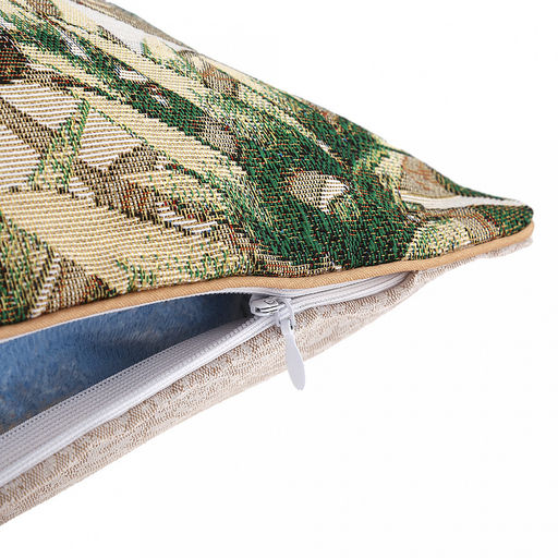 Наволочка декоративная 48х48см Два попугая, гобелен 330г/м2 - хлопок 70%, полиэстер 30%, с кантом, на молнии Домашняя мода (Россия) фото 6