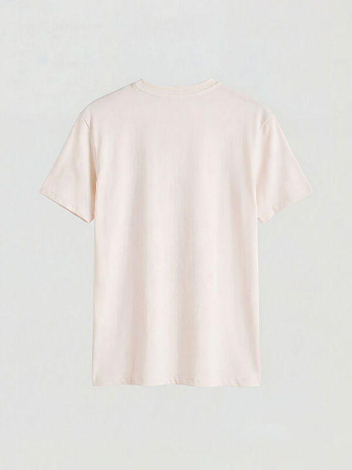 Bisiklet Yaka Bask?l? Kad?n Ti??rt