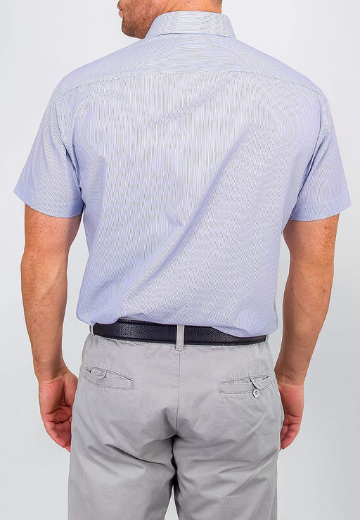 Сорочка мужская короткий рукав GREG 231/109/6437/Z/1  фото 3