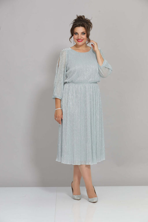 Платье Mira Fashion 5446зS-Р голубой