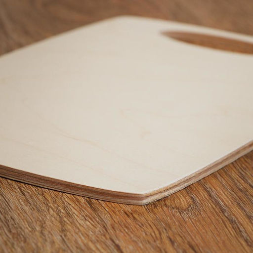 Доска разделочная деревянная Бочонок, ручка вырез, 25170,6 см - Simaland фото 2