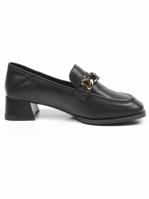 03-PDG196-1 BLACK Лоферы женские (натуральная кожа) - Фабричный китай фото 10