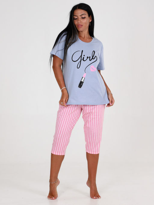 ДК-3025 бриджи ДОМАШНИЙ КОСТЮМ - А-дина фото 3