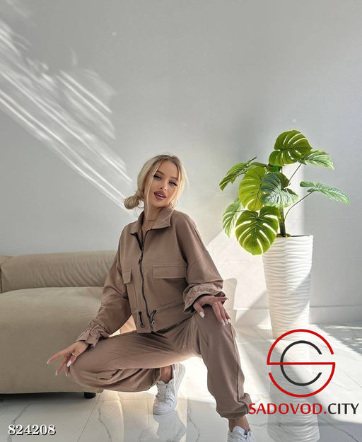 Костюм женский из двунитки