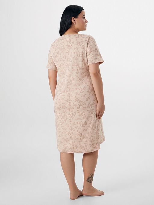 Сорочка ночная женская бежевая - Mark formelle фото 2