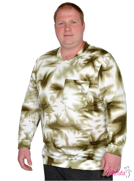 Толстовка Модель №1560 размеры 44-84 - Plusmoda фото 2