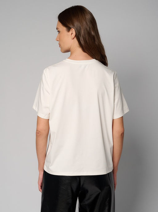 Футболка женская 12411-42022 white - Eleganzza фото 3