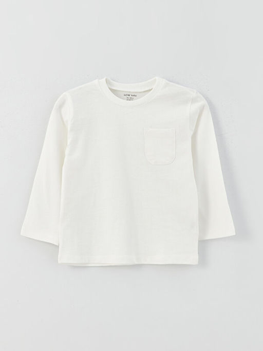 Bisiklet Yaka Basic Erkek Bebek Ti??rt