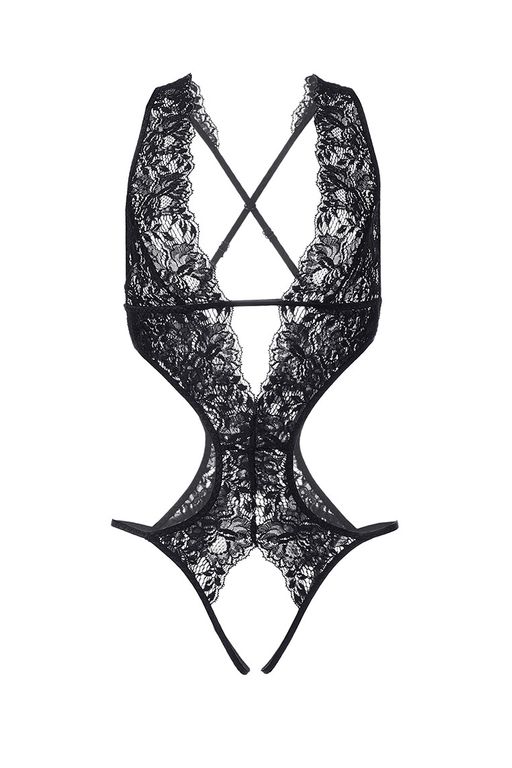 Эротическое боди Erolanta Anais, черный (50-52)  фото 9