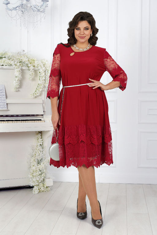 Платье Ninele 7431-Р темно-синий - Mira fashion фото 780