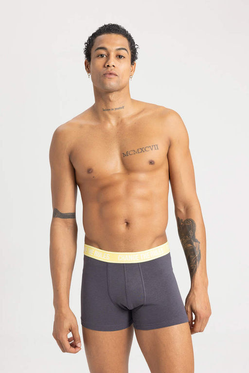 Комплект боксеров стандартной посадки (3 шт.) - Defacto фото 6