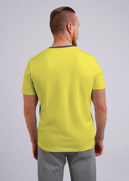 CLE Футболка муж. 542313/05гт_п т.жёлтый - Clever wear фото 5