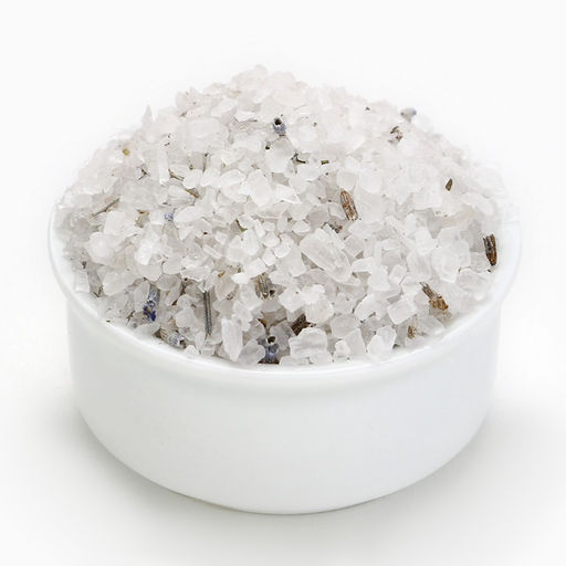 Соль для ванны с лепестками лаванды, 370 г, Чистое счастье