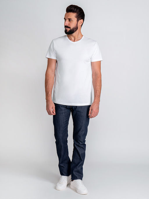 Футболка мужская короткий рукав GREG G146-KO-SAS5000 (белый)  фото 3