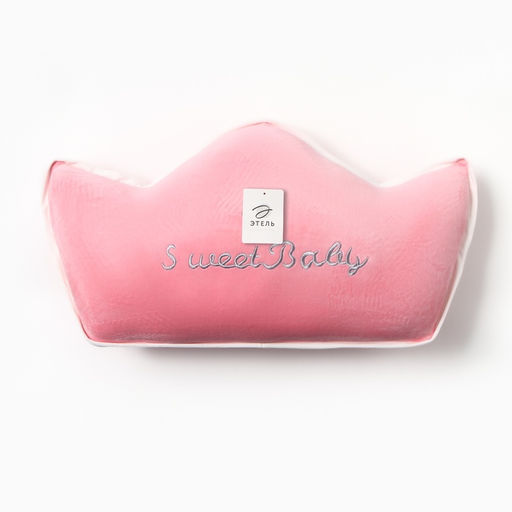 Подушка декоративная «Этель» Sweet Baby, 50×40 см, розовая