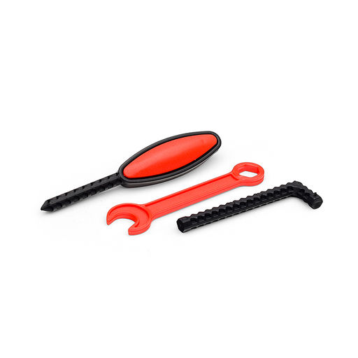 Конструктор "Грузовичок Лео" (23 дет., отвертка, шестигранник, ключ гаечный) 23,6 см (в сетке)