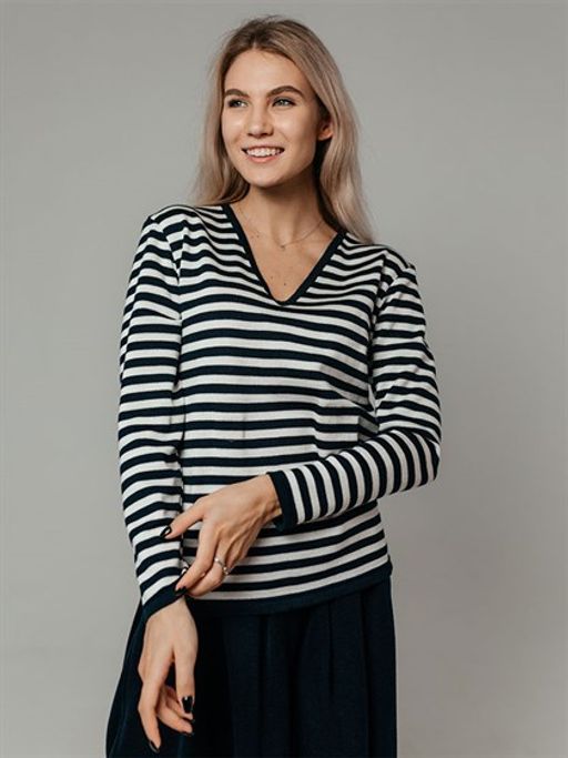 Джемпер  тельняшка полушерсть, ВОЛТРИ  фото 4