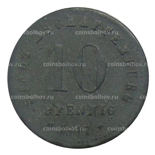 10 пфеннигов 1917 года Германия  Нотгельд Ашхаффенбург