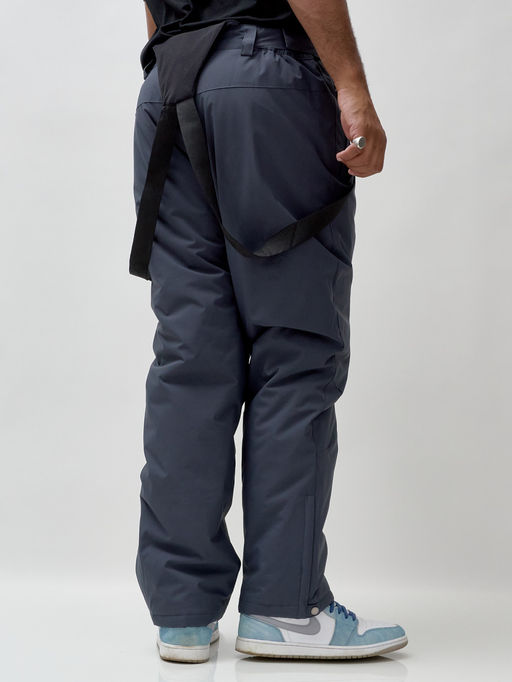 Горнолыжный костюм мужской зимний темно-серого цвета 3710TC - Mtforce фото 28