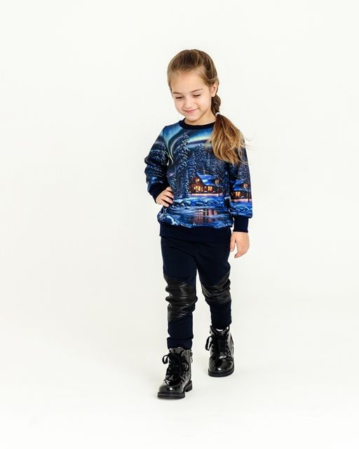 Дизайнерский детский свитшот SAHAR art lab