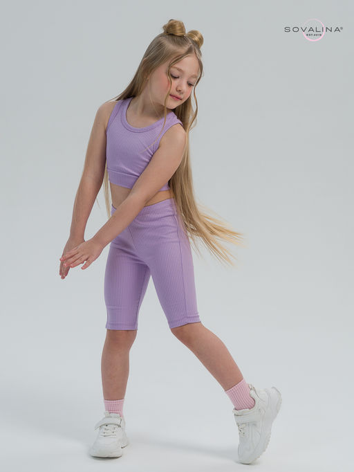 Костюм Тренд лапша лаванда - Sovalina фото 23