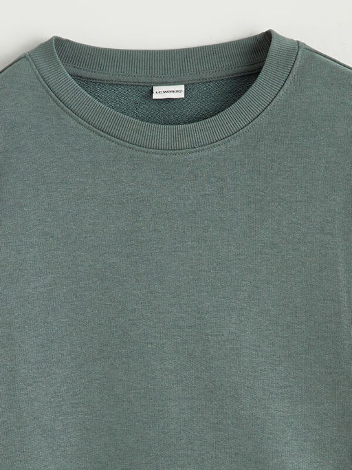 Bisiklet Yaka Erkek ?ocuk Sweatshirt