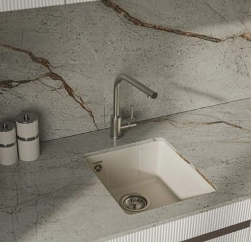 Мойка GRANFEST URBAN UR-4540 подстольный монтаж 450*400мм 1 чаша (серый)