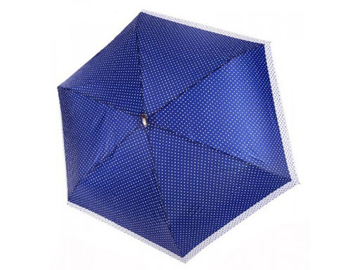 Зонт три слона L1353/Горох голубой