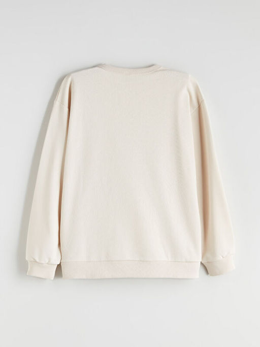 Bisiklet Yaka Erkek ?ocuk Sweatshirt