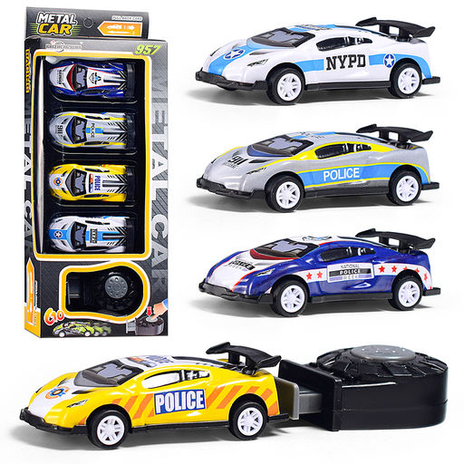 Набор машин "Колесная вечеринка" металл, в коробке