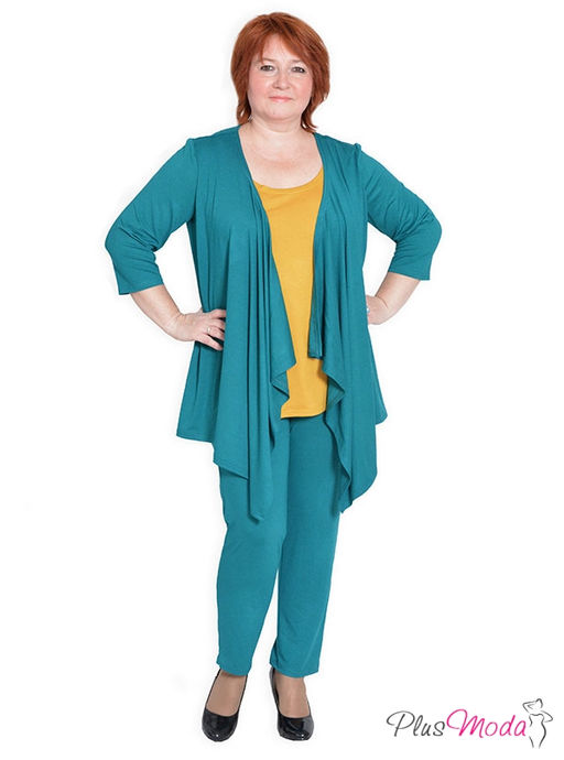 Кардиган Модель №268 размеры 50-80 - Plusmoda фото 2