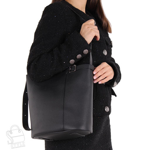 Сумка женская кожаная 7162VG black Vitelli Grassi  в Новосибирске