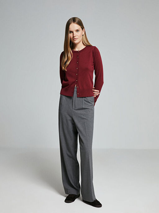 Bisiklet Yaka Kad?n Triko H?rka