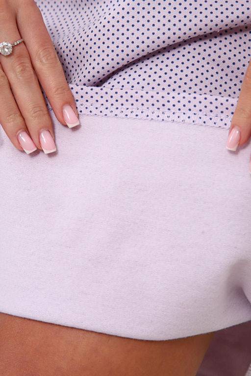 Сорочка теплая, футер с начесом (01035) - Плиона фото 25