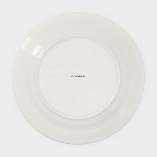 Тарелки Доляна Askım, 18 предметов: 6 тарелок d=20 см, 6 тарелок d=25 см, 6 тарелок глубоких 340 мл, фарфор, разноцветные